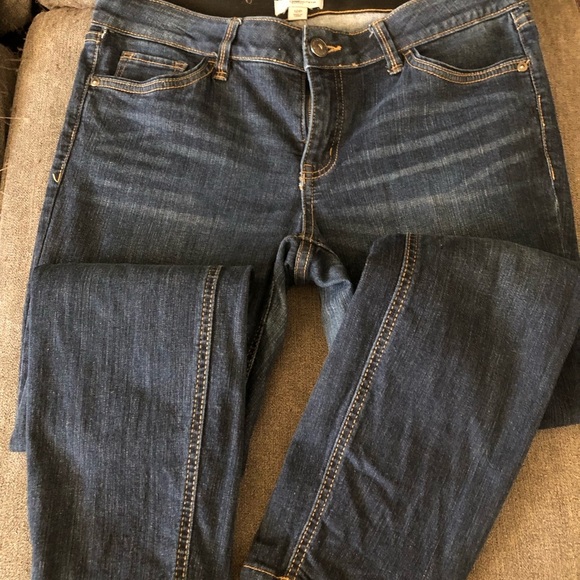 Liz Claiborne Denim - Liz Claiborne Dark Blue Slim Jeans